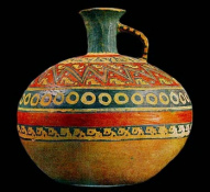 Cer�mica de los incas, botella