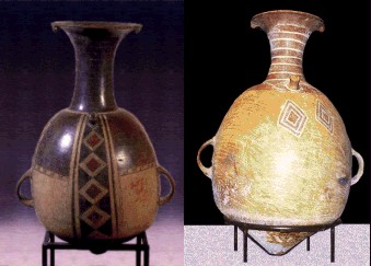 Cer�mica de los incas, garrafas
