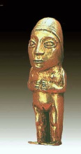 Templo del sol
                          (Coricancha, Qorikancha) de Cusco, figur�n en
                          oro