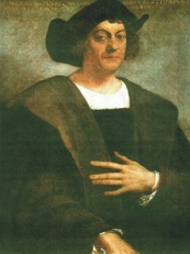 Crist�bal
              Col�n, retrato