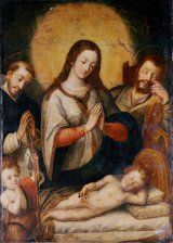 Angelino Medoro,
                          virgen con ni�o