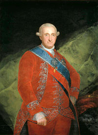 Carlos
                      IV fue confrontado con las guerras decisivas
                      contra Inglaterra y perdi� Trafalgar en 1805