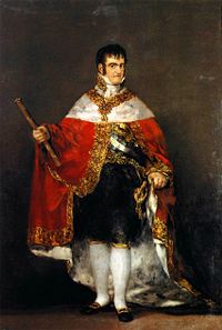 Ferdinando VII ten�a
                      que abdicar a favor de Jos� Bonaparte