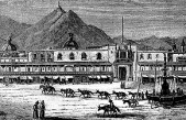 Lima, Plaza Mayor, siglo 16 approx.,
                            und ciudad para los blancos