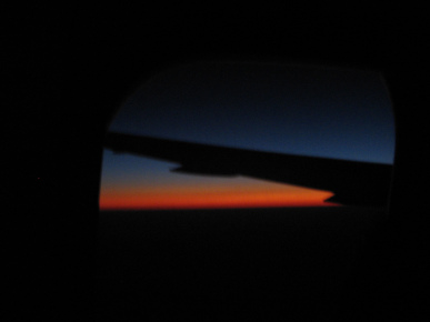 El cielo antes de la salida del sol sobre
                          Inglaterra (01)