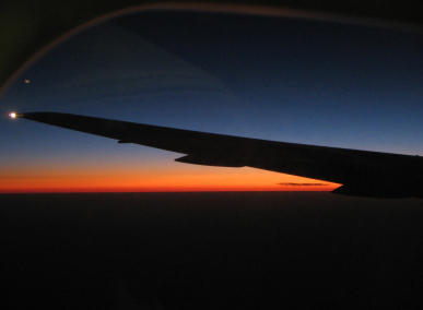 El cielo antes de la salida del sol sobre
                          Inglaterra (02)