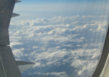 Flug Madrid-Lima, Wolkengebirge