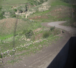 Unser kurviger Feldweg