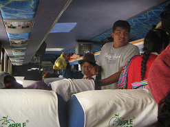 Apretura en el bus