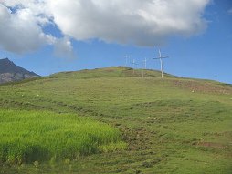 Kr�uterfeld, Kreuze und
                                      Wolke