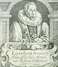Der englische
                                      Hofbotaniker John Gerard mit
                                      Kartoffelzweig 1697 [41]