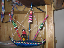 Kunsthandwerk, Schiff aus Puno (03)