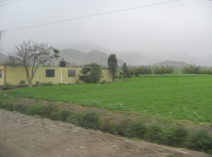 Panamericana, Feld und Wüstenberge in der
Ebene von Chancay und Huaral (02) Panamericana, Feld und Wüstenberge in der
Ebene von Chancay und Huaral (02)