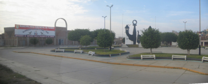 Tumbes, Sportstadion, Panoramafoto Tumbes, Sportstadion, Panoramafoto