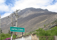 Antalcoma, Ortsschild
