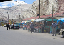La Oroya, Strassenst�nde