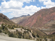 Aussicht ins Rimac-Tal