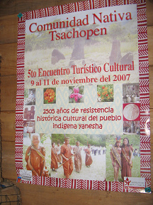 Das Yanesha-Kulturplakat von 2007