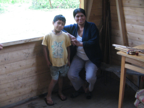 Frau Celia mit Neffe Josue 01
