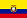 Flagge von Ecuador